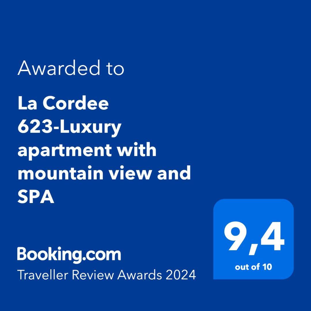 שאמוני La Cordee 623-Luxury Apartment With Mountain View And Spa מראה חיצוני תמונה